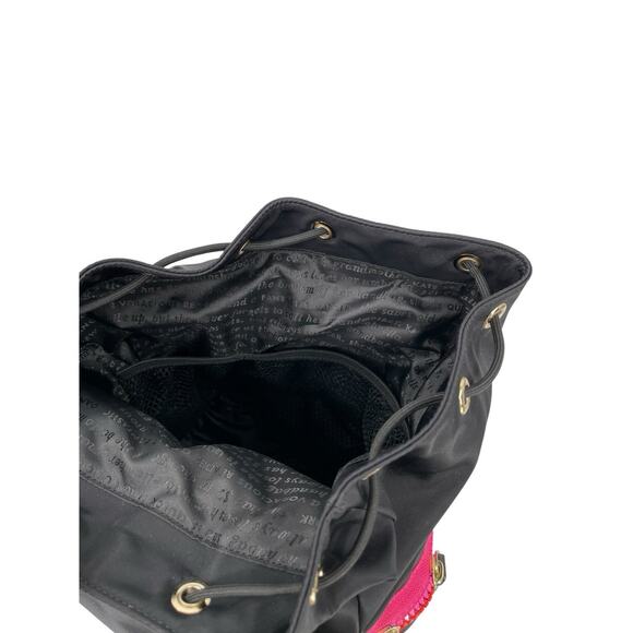 Kate Spade Matty Clark Court Backpack Black Nylon main image 6